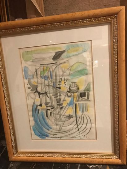VIMENET Jean (1914-1999)
Delphes, 1963
Aquarelle...