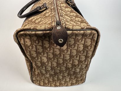 CHRISTIAN DIOR.
Boston bag, signed canvas...