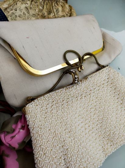 Set of evening bags, clutches and minaudiere,...