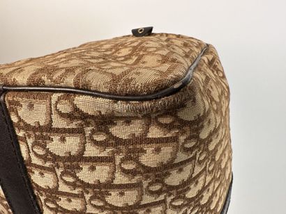 CHRISTIAN DIOR.
Boston bag, signed canvas...