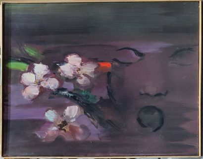BOUCHET Jean (1929-2010)
« Brume d'hiver »
Acrylique...