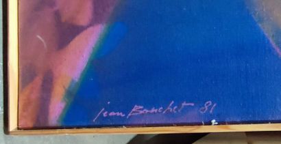 BOUCHET Jean (1929-2010)
Sans titre
Acrylique...