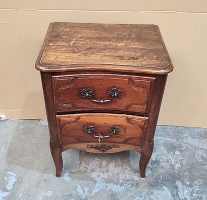 Small rustic chest with two drawers 
Height...