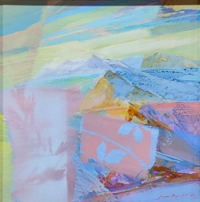 BOUCHET Jean (1929-2010)
« Yellow Light »
Acrylique...