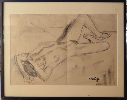 DIGNIMONT André (1891-1965)
Nu féminin
Aquarelle
(mouillures)
Haut....
