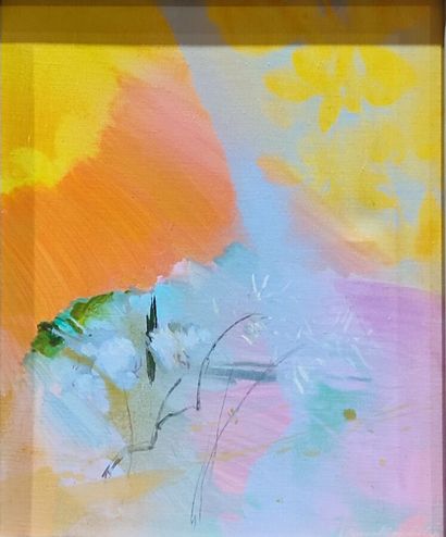 BOUCHET Jean (1929-2010)
« Valdrôme »
Acrylique...