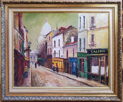 FEOLA Jean, XX century
Montmartre
Acrylic...