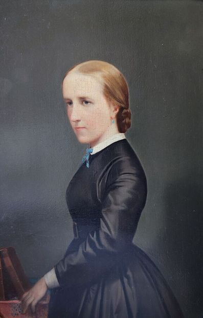 19th century school
Portrait of a Woman
Panel
Height...