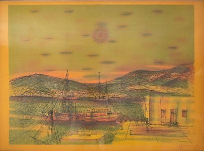 CARZOU Jean (1907-2000)
Port
Dedicated engraving
Height...