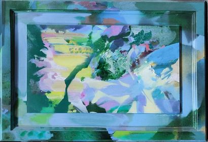 BOUCHET Jean (1929-2010)
« Dentelles de Montmirail »
Acrylique...