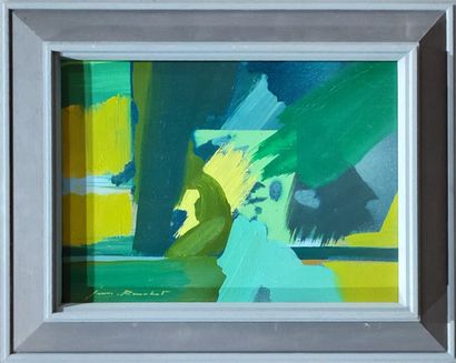 BOUCHET Jean (1929-2010)
« Matinée fraiche »
Acrylique...