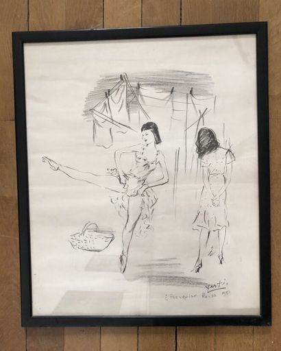GREEN
Two Women
Lithograph dedicated 