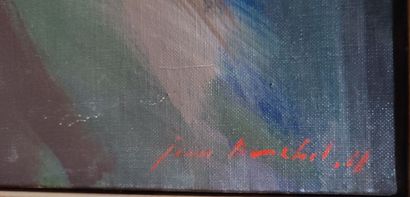 BOUCHET Jean (1929-2010)
« Peuplier insolite »
Acrylique...