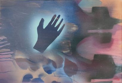 BOUCHET Jean (1929-2010)
« L'homme cerné »
Acrylique...