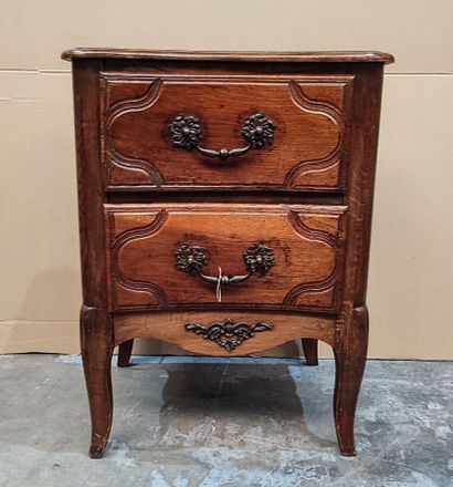 Small rustic chest with two drawers 
Height...