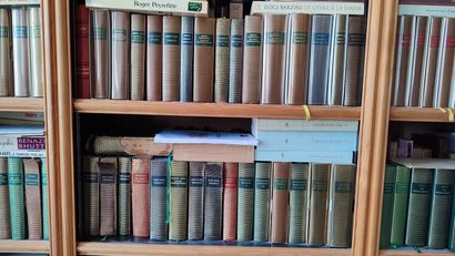 Lot of approx. 125 pleiades, including albums...