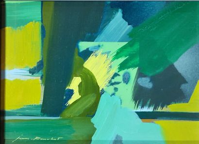 BOUCHET Jean (1929-2010)
« Matinée fraiche »
Acrylique...