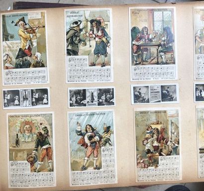 Old picture albums 
Albums of old postcards,...