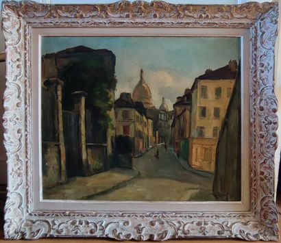 CARDINAL Emile Valentin (1883-1958)?
Montmartre
Oil...