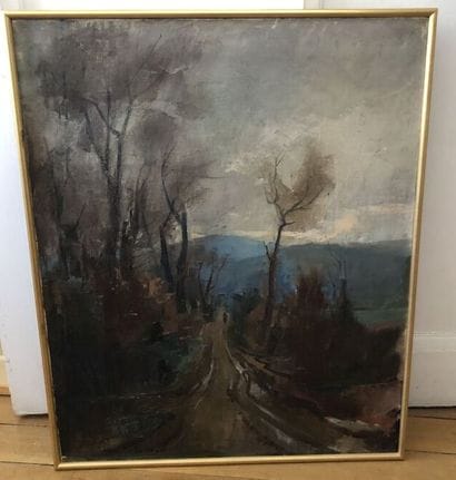 d'ESPARBES Jean (1899-1968)
Path in the woods
Canvas
Height...