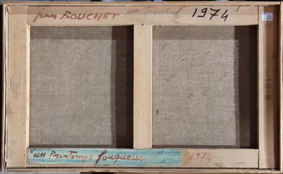 BOUCHET Jean (1929-2010)
« Matinée fraiche »
Acrylique...