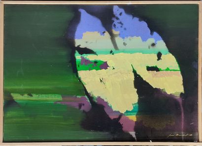BOUCHET Jean (1929-2010)
« Valdrôme »
Acrylique...