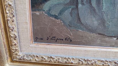 d'ESPARBES Jean (1899-1968)?
Set of three...