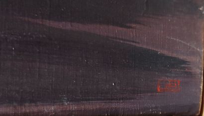BOUCHET Jean (1929-2010)
« Brume d'hiver »
Acrylique...