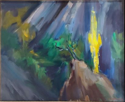 BOUCHET Jean (1929-2010)
« Peuplier insolite »
Acrylique...