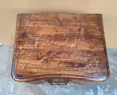 Small rustic chest with two drawers 
Height...