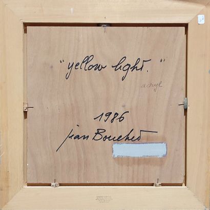 BOUCHET Jean (1929-2010)
« Yellow Light »
Acrylique...