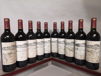 10 bottles Château PONTET CANET - 5th Gcc...