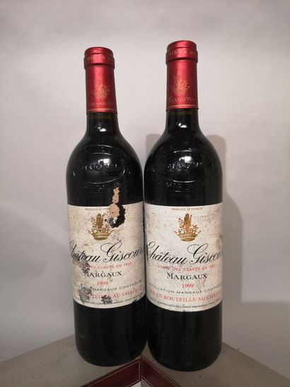 2 bottles Château GISCOURS - 3rd Gcc Margaux...