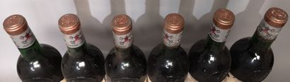 6 bouteilles Château PAPE CLEMENT - GC Pessac...