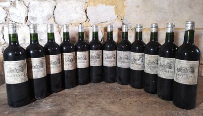 12 bottles Château CANTEMERLE - 5ème Gcc...