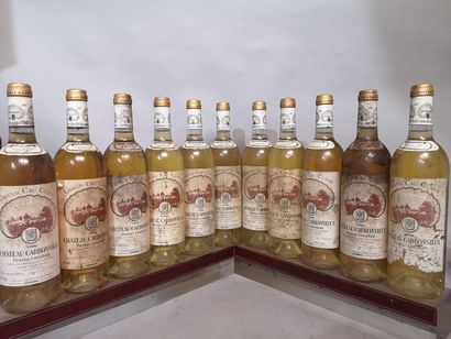 11 bottles Château CARBONNIEUX white - GC...