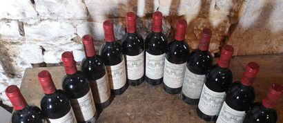 12 bottles Château LA LAGUNE - 3ème Gcc Haut...
