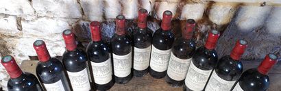 11 bouteilles Château LA LAGUNE - 3ème Gcc...