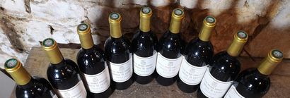 9 bouteilles Château PICHON LONGUEVILLE COMTESSE...