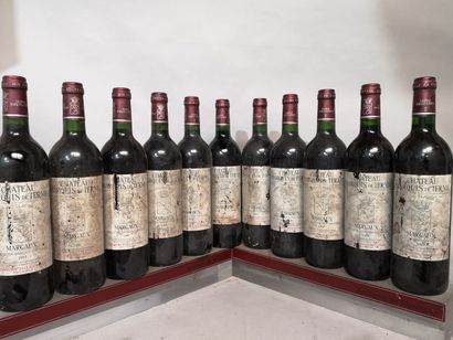 11 bouteilles Château MARQUIS de TERME -...