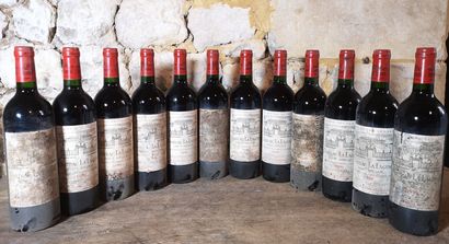 12 bouteilles Château LA LAGUNE - 3ème Gcc...