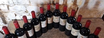 12 bottles Château BONALGUE - Pomerol 2005...