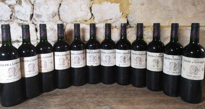 12 bottles DONJON de LAMARQUE - 2nd wine...