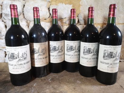 6 magnums Château LA TOUR de MONS - Margaux...
