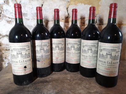 6 magnums Château LA LAGUNE - 3ème Gcc Haut...