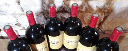 6 magnums MOULIN RICHE - 2nd wine of Ch....