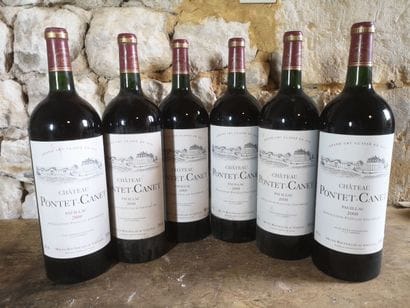 6 magnums Château PONTET CANET - 5th Gcc...