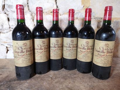6 bouteilles Château LEOVILLE POYFERRE -...