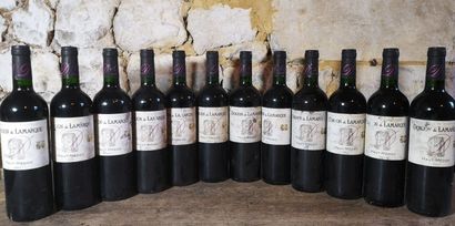 12 bottles DONJON de LAMARQUE - 2nd wine...