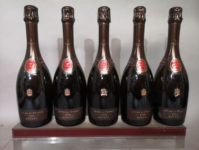 5 bottles CHAMPAGNE BOIZEL 